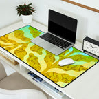 Abstract Tropical Botanical Dream Desk Mat Gallery Image 2