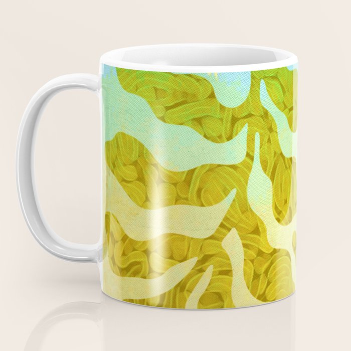 Abstract Tropical Botanical Dream Coffee Mug Gallery Image 3