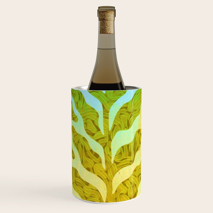 Abstract Tropical Botanical Dream Wine Chiller Gallery Image 3