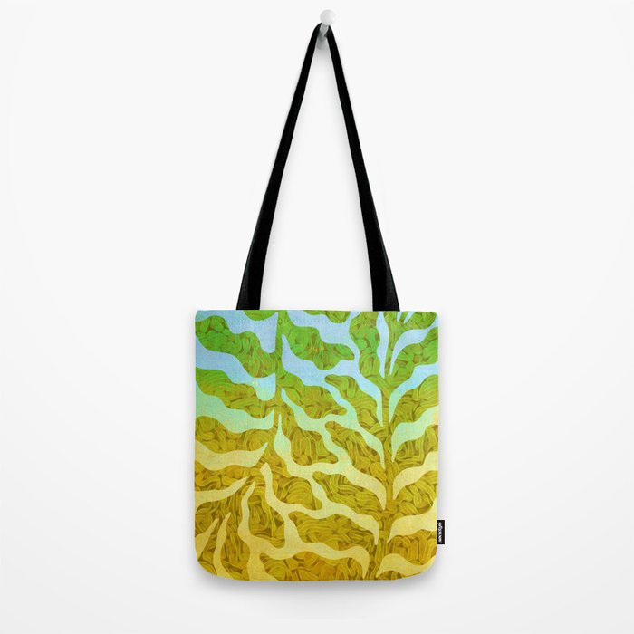 Abstract Tropical Botanical Dream Tote Bag Gallery Image 2