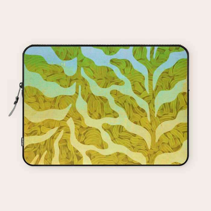 Abstract Tropical Botanical Dream Laptop Sleeve Gallery Image 1
