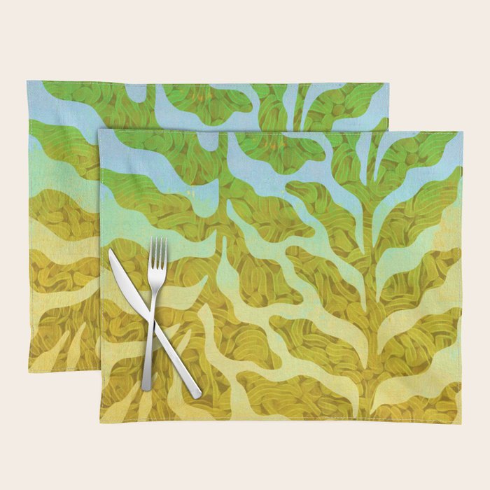 Abstract Tropical Botanical Dream Placemat Gallery Image 1