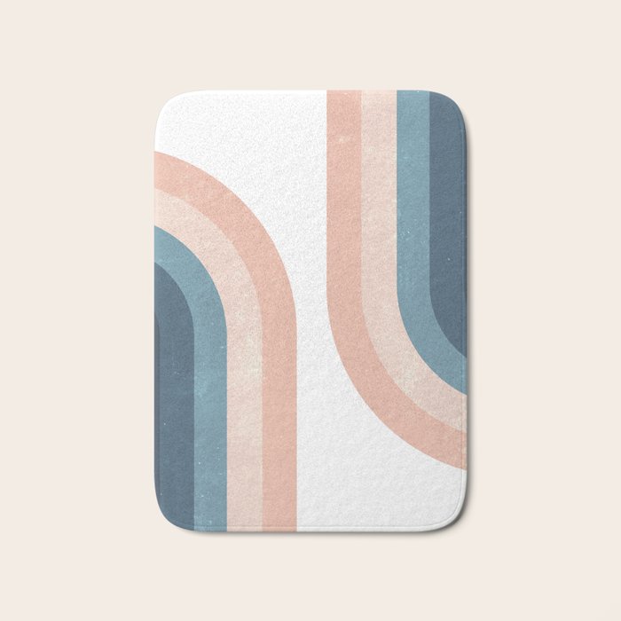 70s Rainbow Bath Mat Gallery Image 1