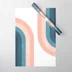 70s Rainbow Wrapping Paper Gallery Image 1