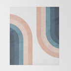 70s Rainbow Throw Blanket Gallery Image 2