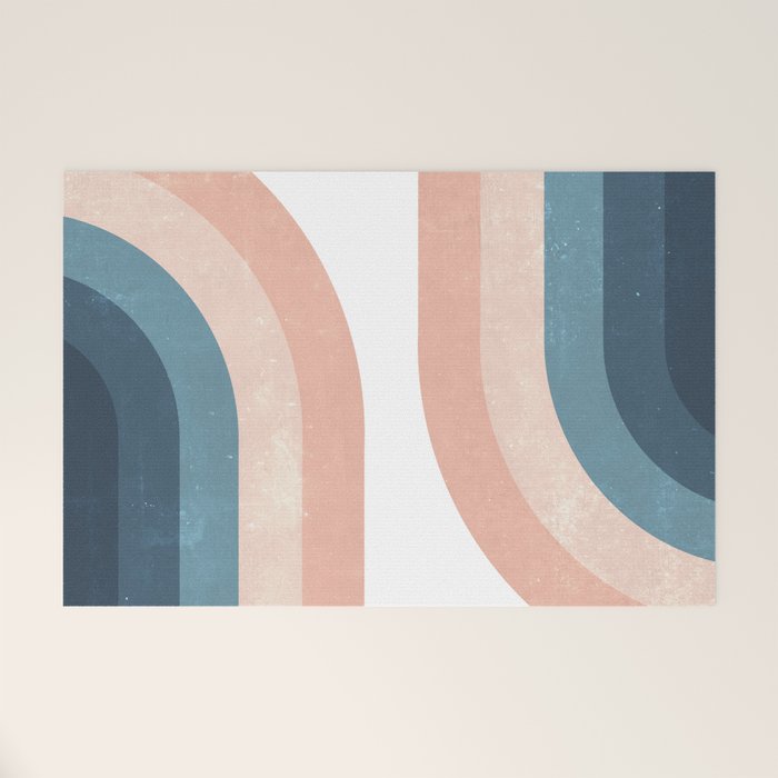 70s Rainbow Welcome Mat Gallery Image 1