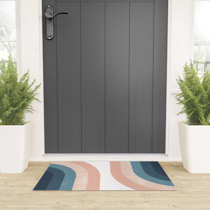 70s Rainbow Welcome Mat Gallery Image 3