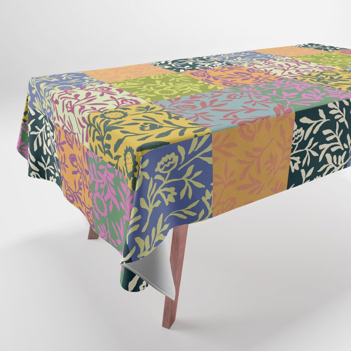 Full color patch Tablecloth Gallery Image 1