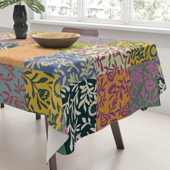 Full color patch Tablecloth Gallery Image 3