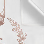 Queen Bee in Rose Gold Pink Wall Tapestry Gallery Image 3