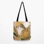 Magic Wildflowers / Yellow & Green Tote Bag Gallery Image 2