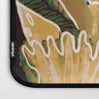 Magic Wildflowers / Yellow & Green Laptop Sleeve Gallery Image 3