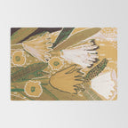 Magic Wildflowers / Yellow & Green Rug Gallery Image 2