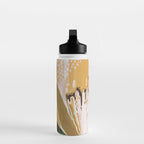 Magic Wildflowers / Yellow & Green Water Bottle Gallery Image 3