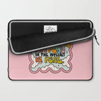Nothing on the Internet is Real Laptop Sleeve Gallery Image 2