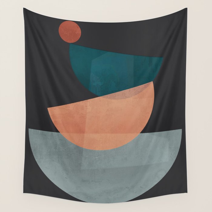 Modern Abstract Art 14 Wall Tapestry Gallery Image 4