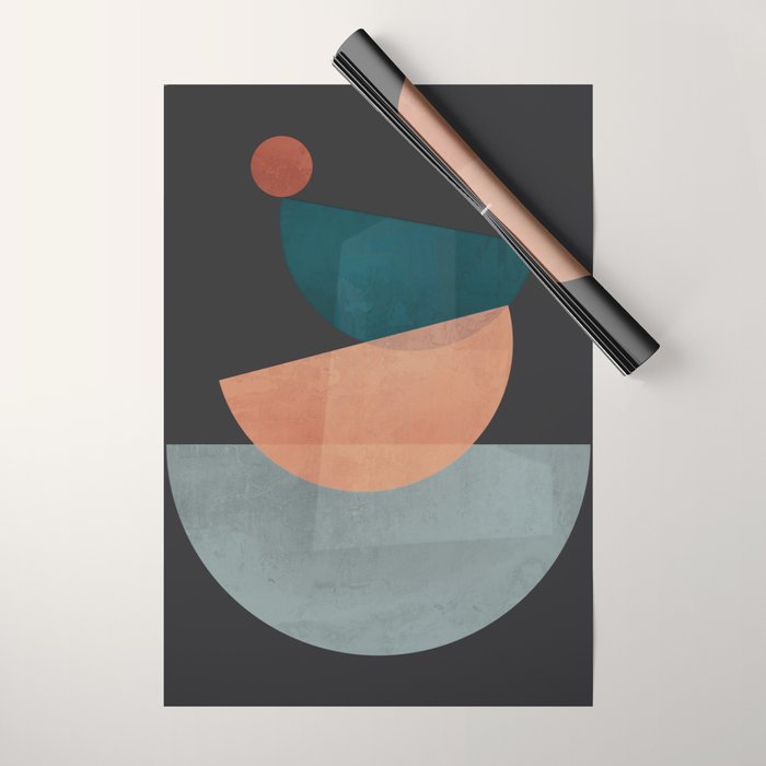 Modern Abstract Art 14 Wrapping Paper Gallery Image 1