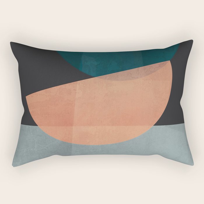 Modern Abstract Art 14 Rectangular Pillow Gallery Image 1