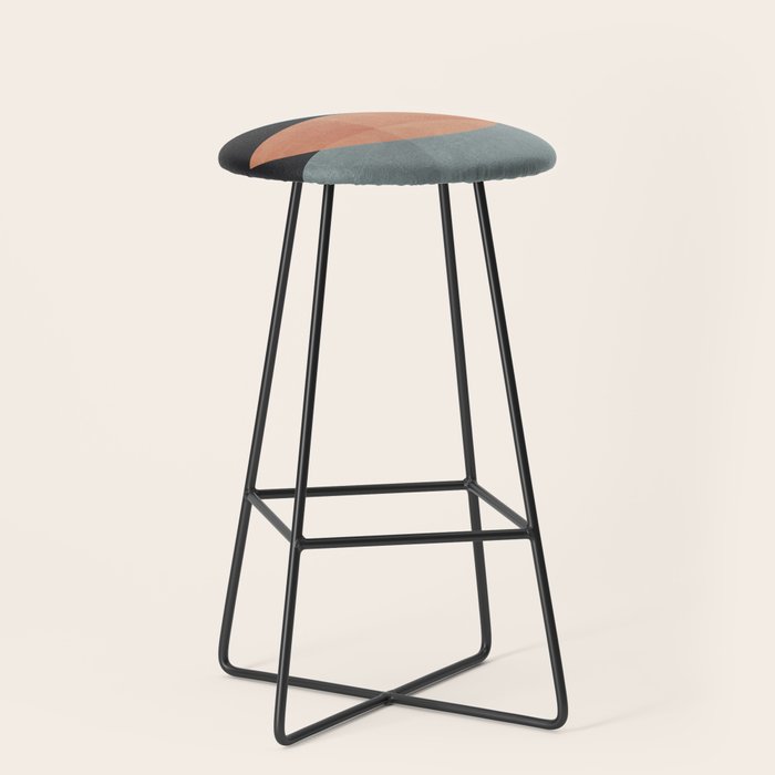 Modern Abstract Art 14 Stool Gallery Image 1
