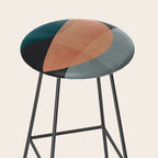Modern Abstract Art 14 Stool Gallery Image 2