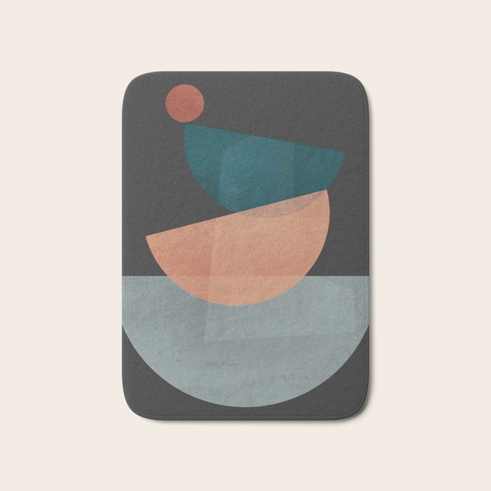 Modern Abstract Art 14 Bath Mat Gallery Image 1