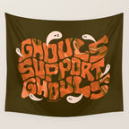 Ghouls Support Ghouls Wall Tapestry Gallery Image 4