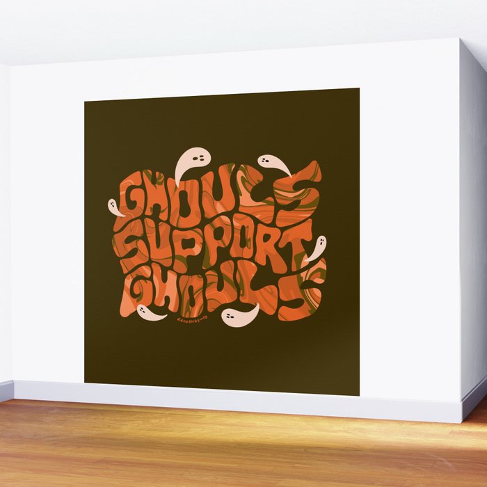 Ghouls Support Ghouls Wall Mural Gallery Image 2