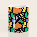 Creative colorful organic shape art pattern Coffee Mug Gallery Image 4