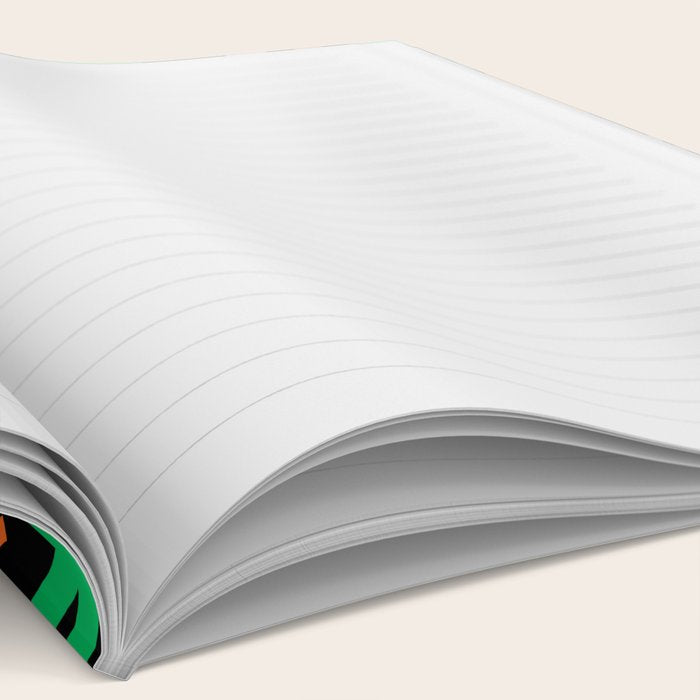 Creative colorful organic shape art pattern Notebook Gallery Image 2
