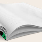 Creative colorful organic shape art pattern Notebook Gallery Image 2