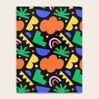 Creative colorful organic shape art pattern Notebook Gallery Image 4