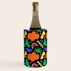 Creative colorful organic shape art pattern Wine Chiller Gallery Image 2