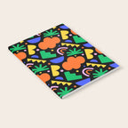 Creative colorful organic shape art pattern Notebook Gallery Image 2
