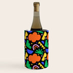 Creative colorful organic shape art pattern Wine Chiller Gallery Image 1