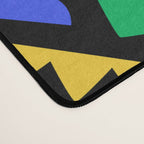 Creative colorful organic shape art pattern Desk Mat Gallery Image 4