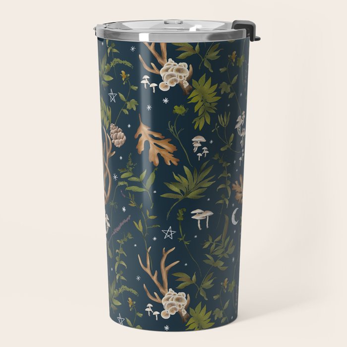 Whimsical Woodland Night Travel Mug Gallery Image 2