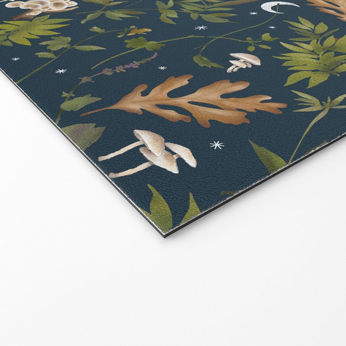 Whimsical Woodland Night Welcome Mat Gallery Image 2