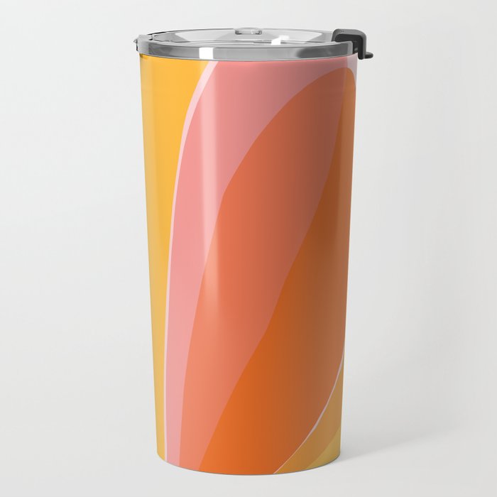 Bloom Abstract Floral Travel Mug Gallery Image 2