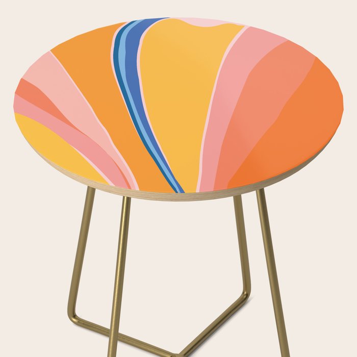 Bloom Abstract Floral Side Table Gallery Image 2