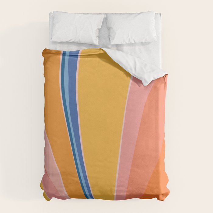 Bloom Abstract Floral Duvet Cover Gallery Image 6