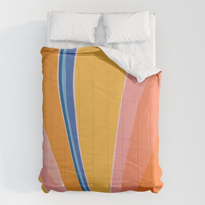 Bloom Abstract Floral Comforter Gallery Image 1