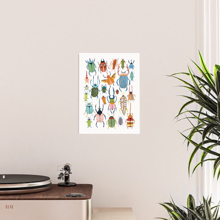 Woodland Beetles Poster Gallery Image 2