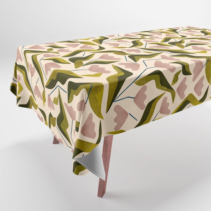 Funky Tulips Tablecloth Gallery Image 1
