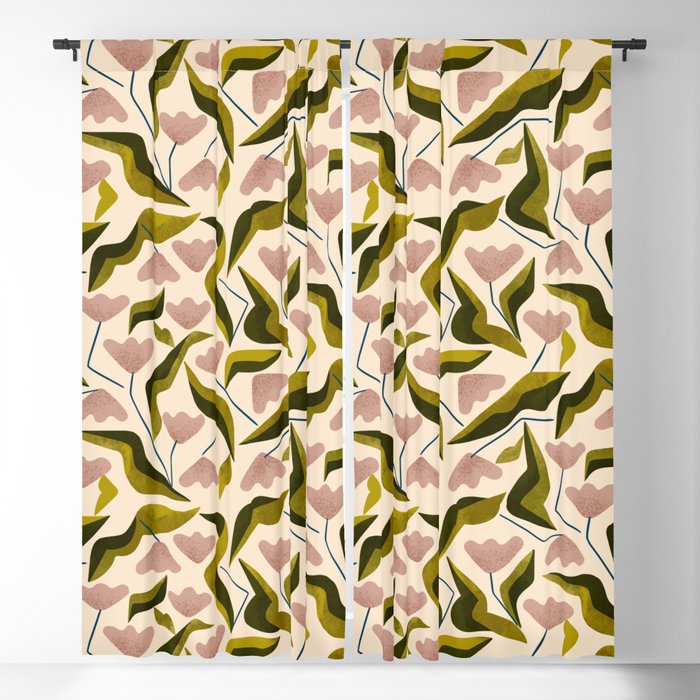 Funky Tulips Window Curtain Gallery Image 1