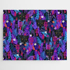 Black Panther Pattern #panther #blackpanther Jigsaw Puzzle Gallery Image 1