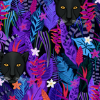 Black Panther Pattern #panther #blackpanther Coffee Mug Gallery Image 2