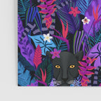 Black Panther Pattern #panther #blackpanther Poster Gallery Image 3