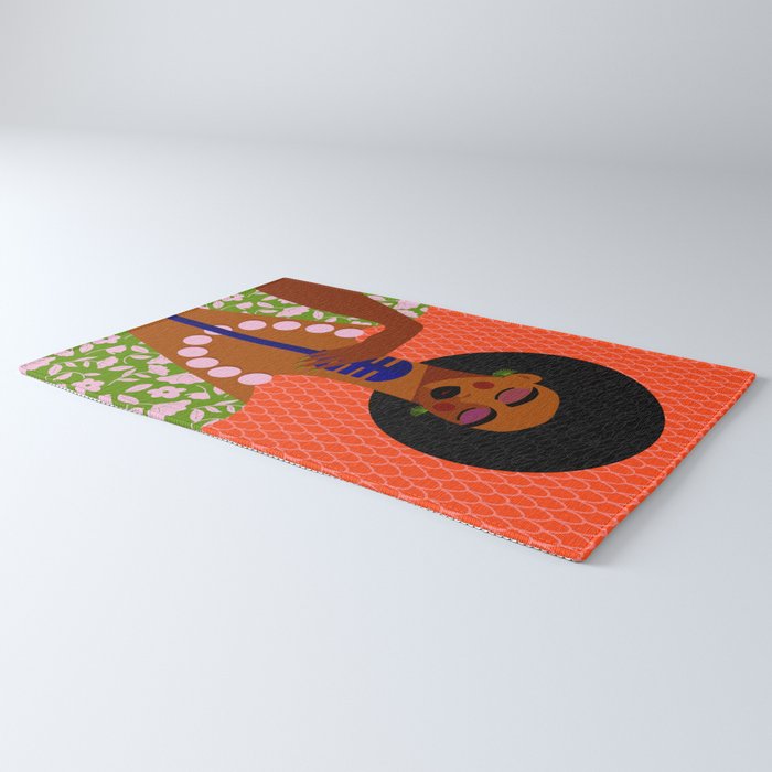 Jazz Art - A Soulful Serenade Rug Gallery Image 3
