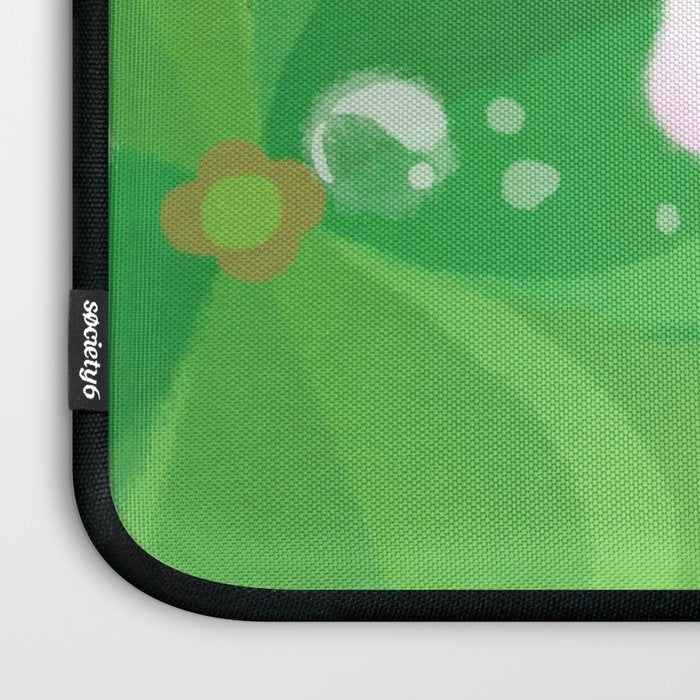 Happy lucky snail Laptop Sleeve Gallery Image 3