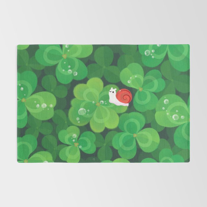 Happy lucky snail Rug Gallery Image 2